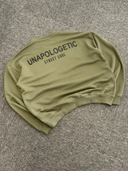 UNAPOLOGETIC Edition Heavyweight Cotton Oversized Sweatshirt