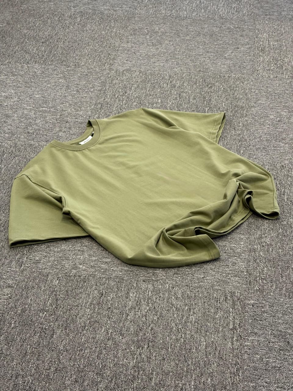 Forest Olive Oversized Tee