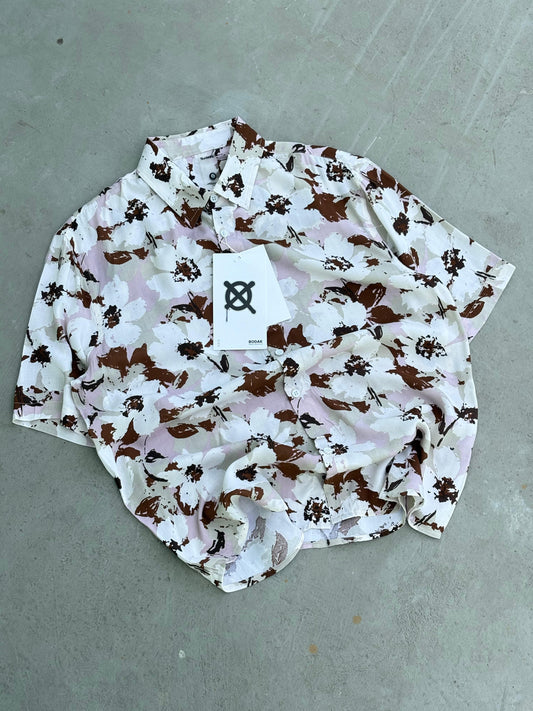 The "Jeju Bloom" Abstract Shirt