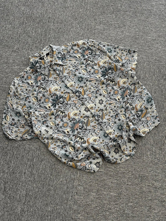 Bukchon Vintage Paisley Tapestry Shirt